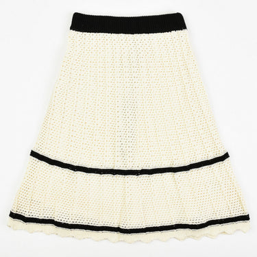Striped Combo Knit Skirt - Kidichic